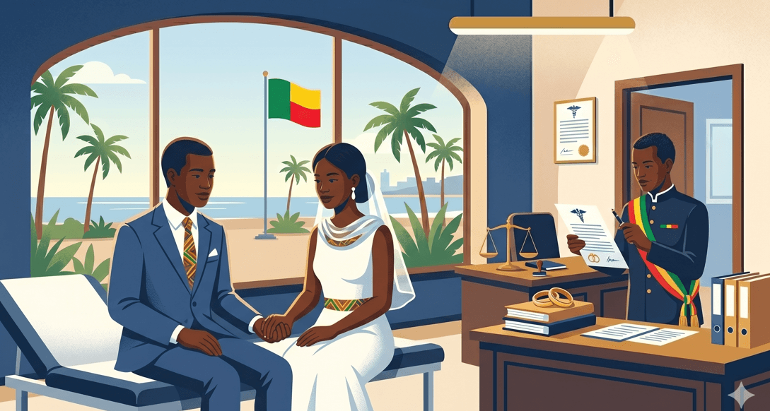 Certificat médical prénuptial au Bénin : une obligation légale avant le mariage civil